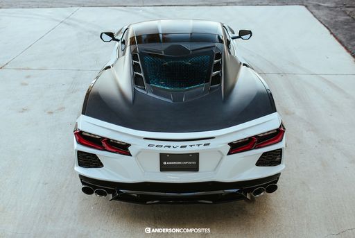 2020 - 2024 CORVETTE C8 DRY CARBON FIBER REAR HATCH / LIFTGATE FITS Z06 & STINGRAY