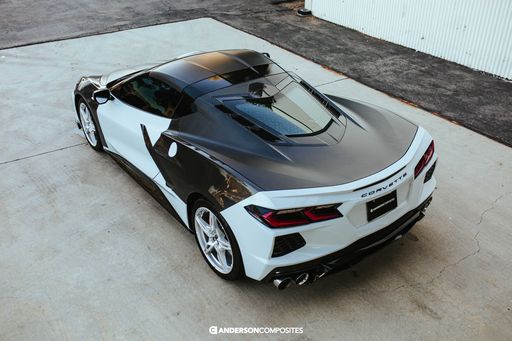 2020 - 2024 CORVETTE C8 DRY CARBON FIBER REAR HATCH / LIFTGATE FITS Z06 & STINGRAY