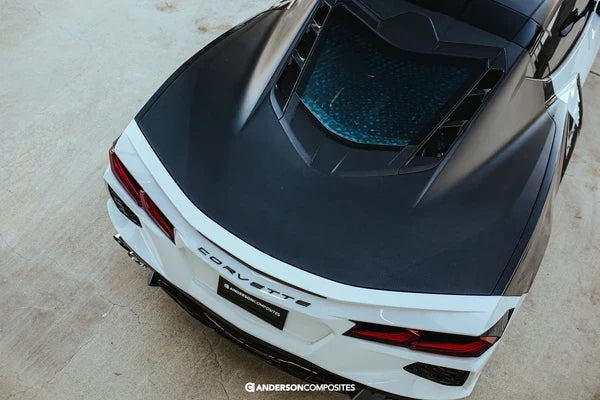 2020 - 2024 CORVETTE C8 DRY CARBON FIBER REAR HATCH / LIFTGATE FITS Z06 & STINGRAY