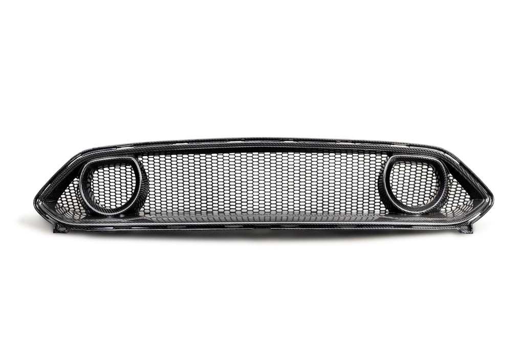 2021-2023 FORD MUSTANG MACH 1 CARBON FIBER UPPER GRILLE