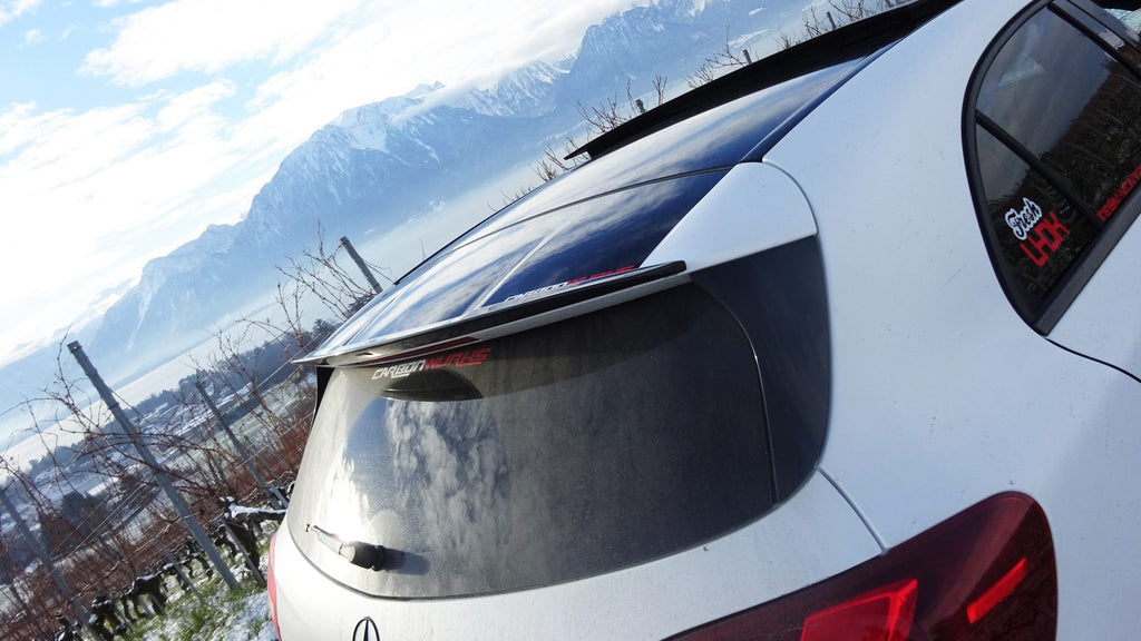 MERCEDES A CLASS CARBON FIBRE REAR SPOILER LIP