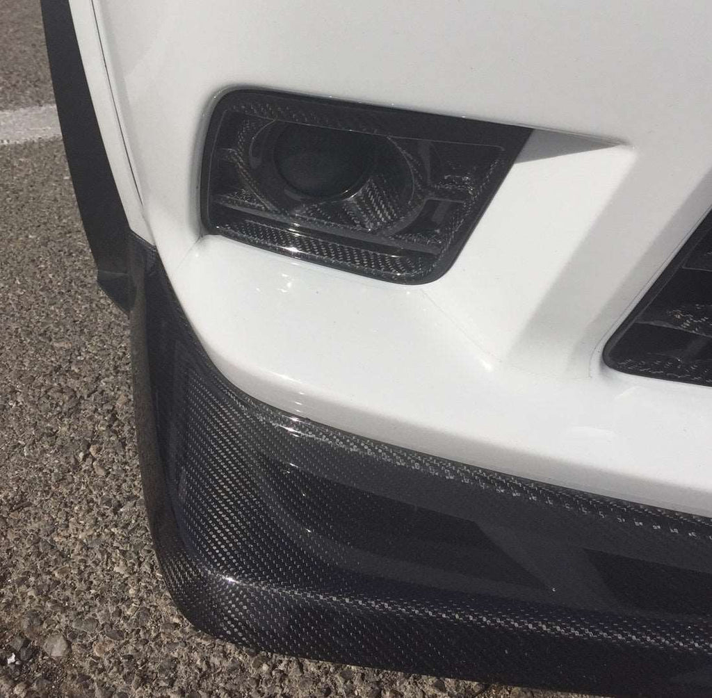 2014 - 2015 Camaro Type-Z28 Carbon Fiber Air Duct Bezels (Pair)