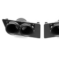 Autobunch ® 2004-2008 Lamborghini Gallardo Deluxe Quad Style Tips in Satin Black.