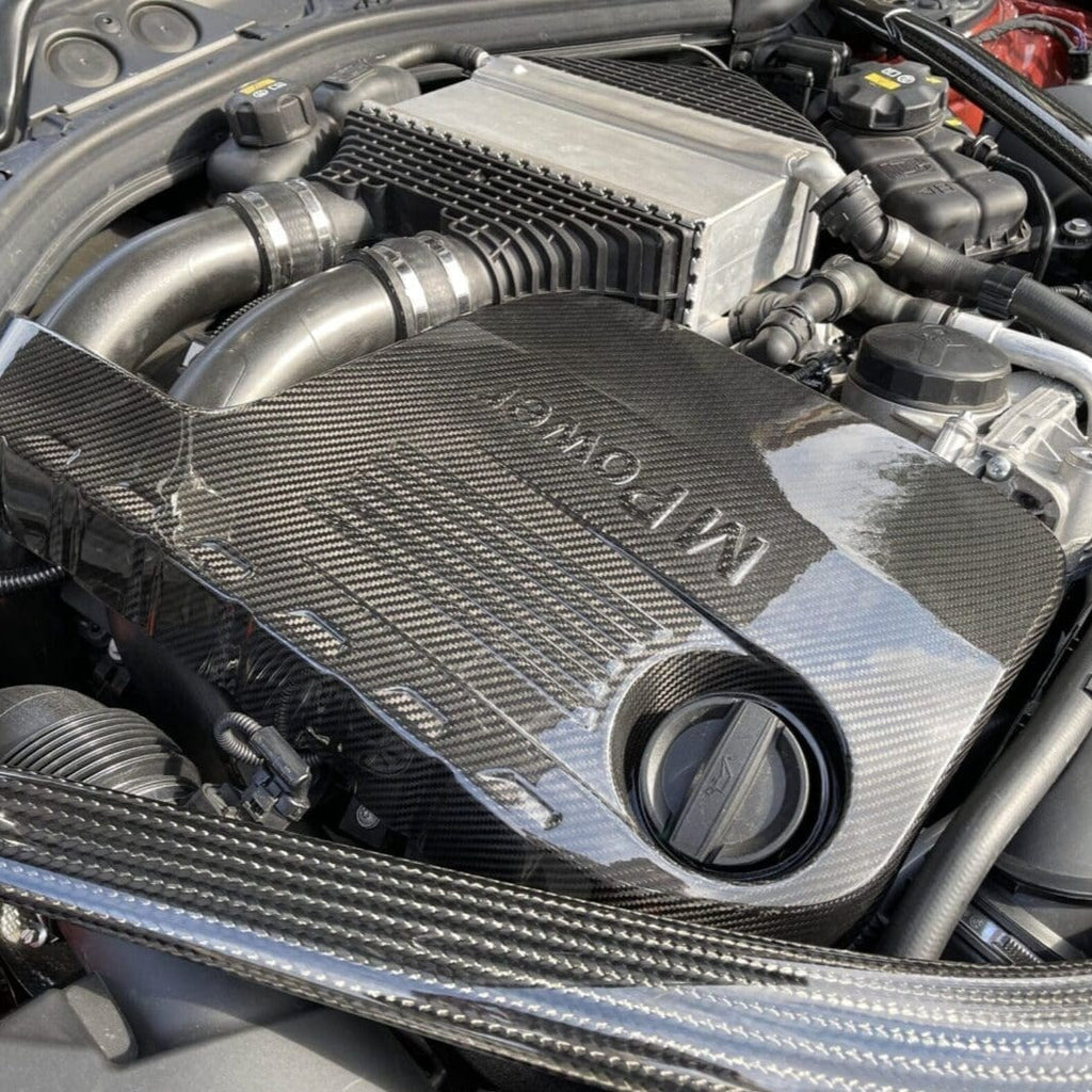 BMW S55 M2C M3 M4 CARBON FIBRE ENGINE COVER