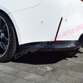BMW M3 (G80 / G81) M4 (G82 & G83) CARBON FIBRE REAR SIDE SPLITTER DIFFUSERS