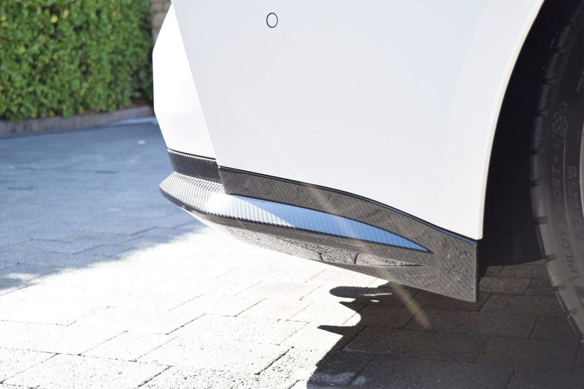 BMW M3 (G80 / G81) M4 (G82 & G83) CARBON FIBRE REAR SIDE SPLITTER DIFFUSERS