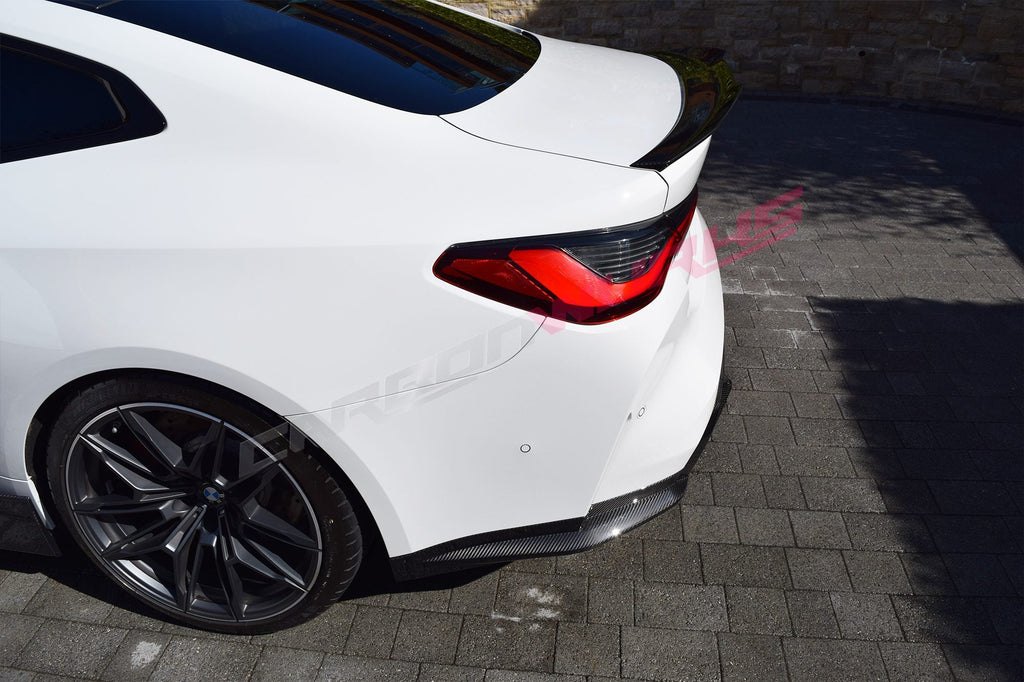 BMW M3 (G80 / G81) M4 (G82 & G83) CARBON FIBRE REAR SIDE SPLITTER DIFFUSERS