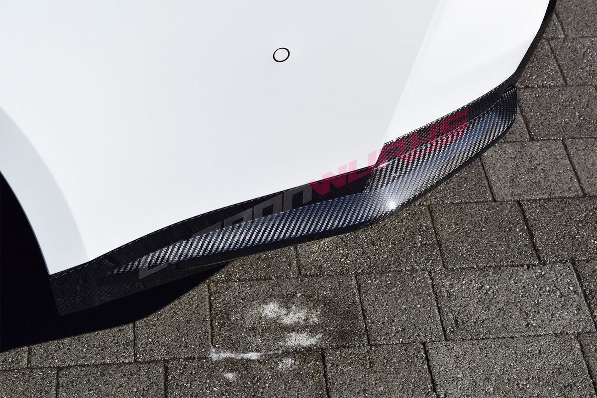 BMW M3 (G80 / G81) M4 (G82 & G83) CARBON FIBRE REAR SIDE SPLITTER DIFFUSERS