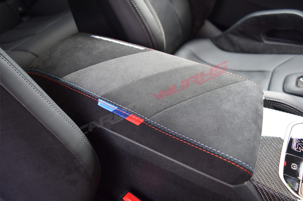 GENUINE BMW M3 M4 G8X M-PERFORMANCE ALCANTARA CENTRE ARM REST