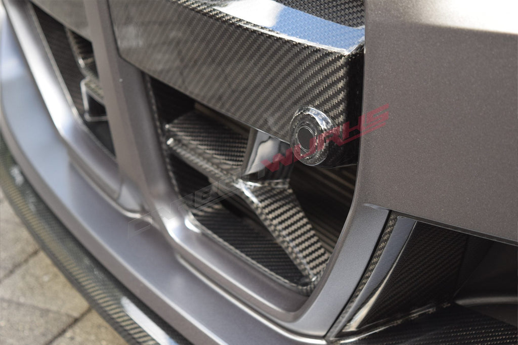 BMW M3 (G80 / G81) M4 (G82 & G83) CSL-STYLE CARBON FIBRE FRONT GRILLE