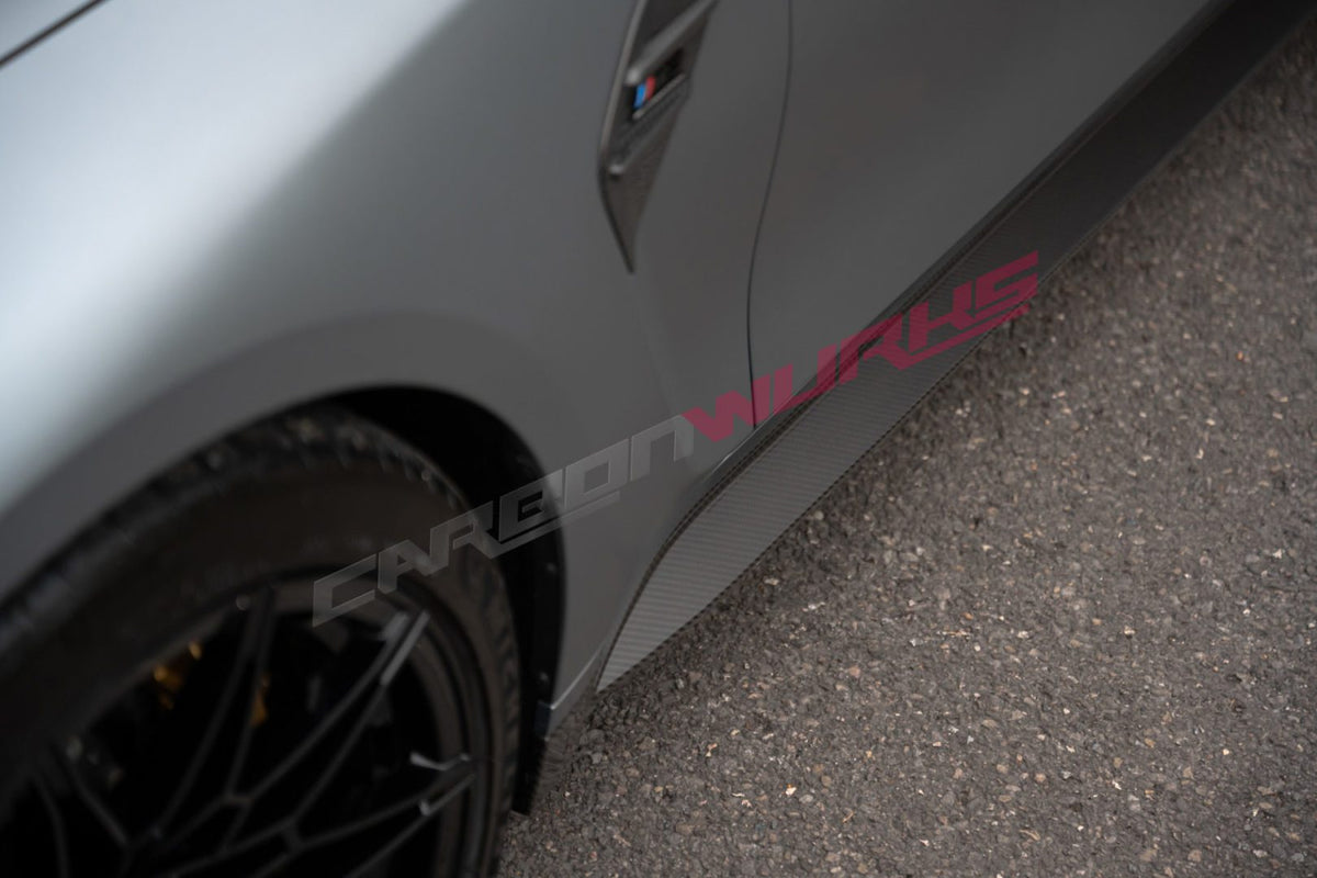 BMW M3 (G80 / G81) M4 (G82 & G83) CARBON FIBRE SIDE SKIRTS