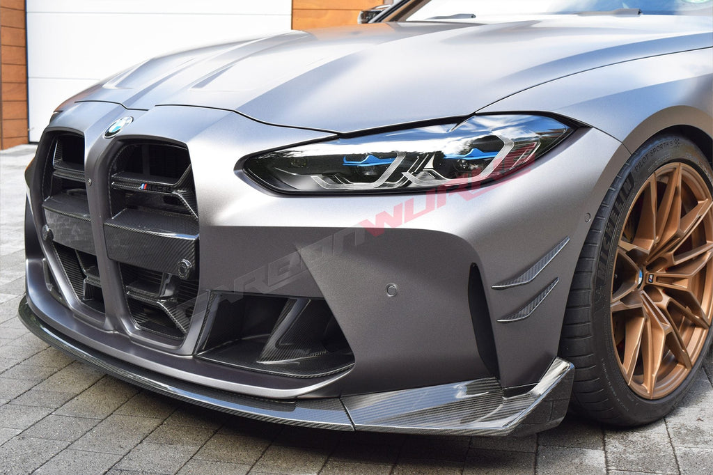 BMW M3 (G80 / G81) M4 (G82 & G83) CSL-STYLE CARBON FIBRE FRONT SPLITTER