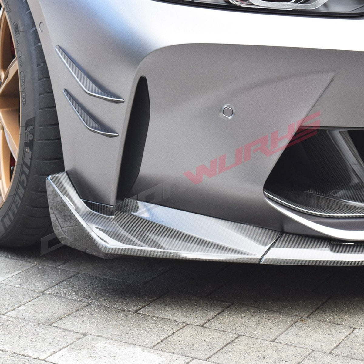BMW M3 (G80 / G81) M4 (G82 & G83) CSL-STYLE CARBON FIBRE FRONT SPLITTER