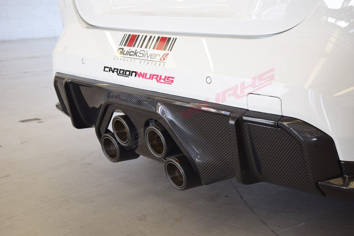 BMW M3 (G80 / G81) M4 (G82 & G83) M-PERFORMANCE CARBON FIBRE REAR DIFFUSER