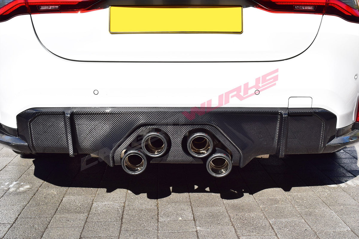 BMW M3 (G80 / G81) M4 (G82 & G83) M-PERFORMANCE CARBON FIBRE REAR DIFFUSER