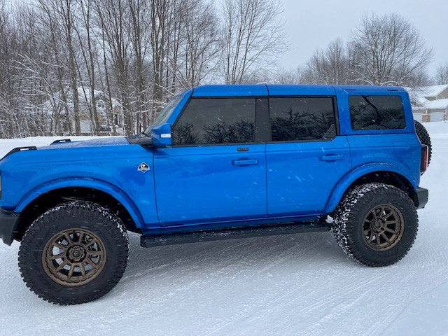 2021 - 2024 Ford Bronco 4-Door Fiberglass Hardtop (Primer Gray Color)