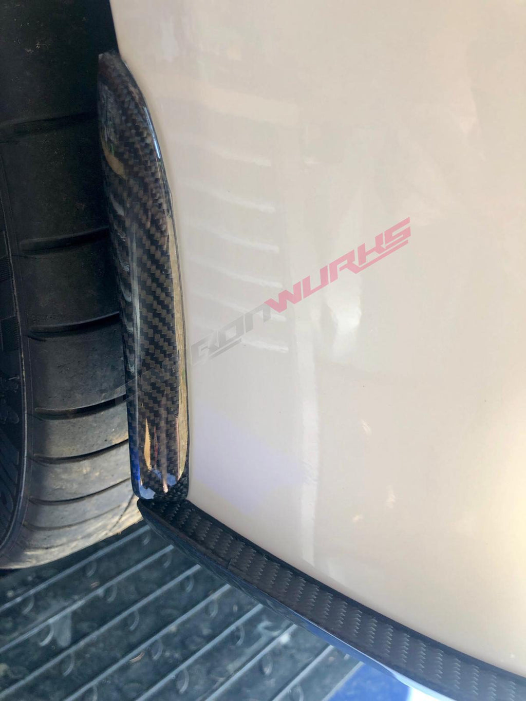 MERCEDES C63 SALOON & ESTATE CARBON FIBRE FRONT SPOILER