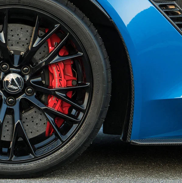 2014 - 2019 CORVETTE C7 CARBON FIBER FRONT MUD GUARDS