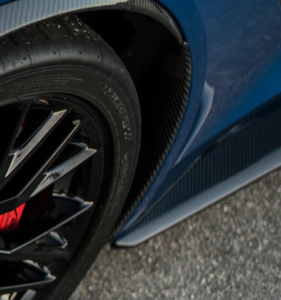2014 - 2019 CORVETTE C7 CARBON FIBER FRONT MUD GUARDS