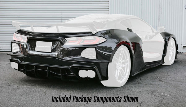 2020 - 2024 CHEVROLET CORVETTE C8 CARBON FIBER WIDE-TRACK PACKAGE
