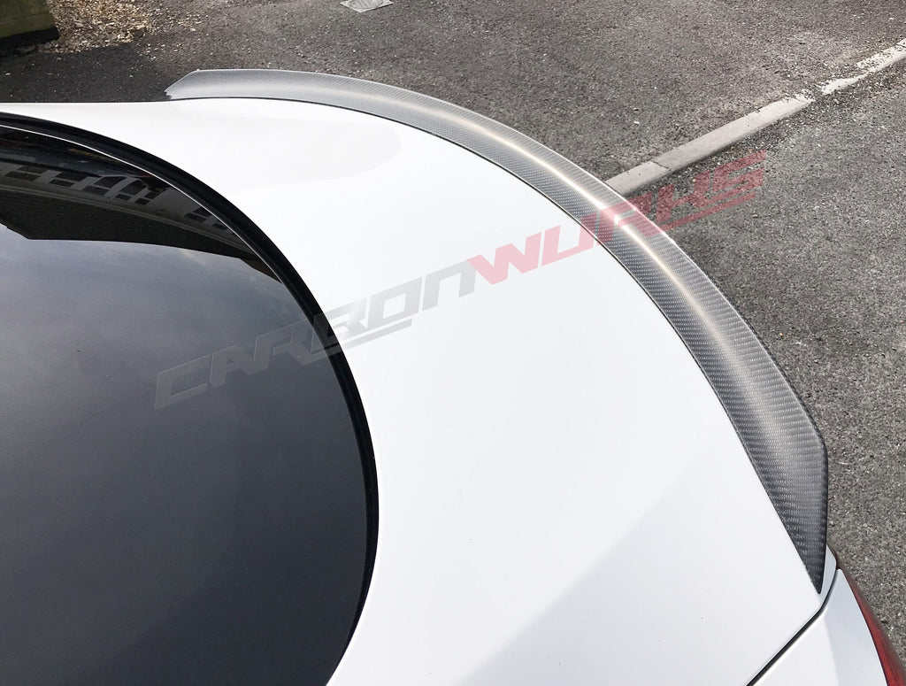 MERCEDES C CLASS COUPE CARBON FIBRE REAR BOOT SPOILER