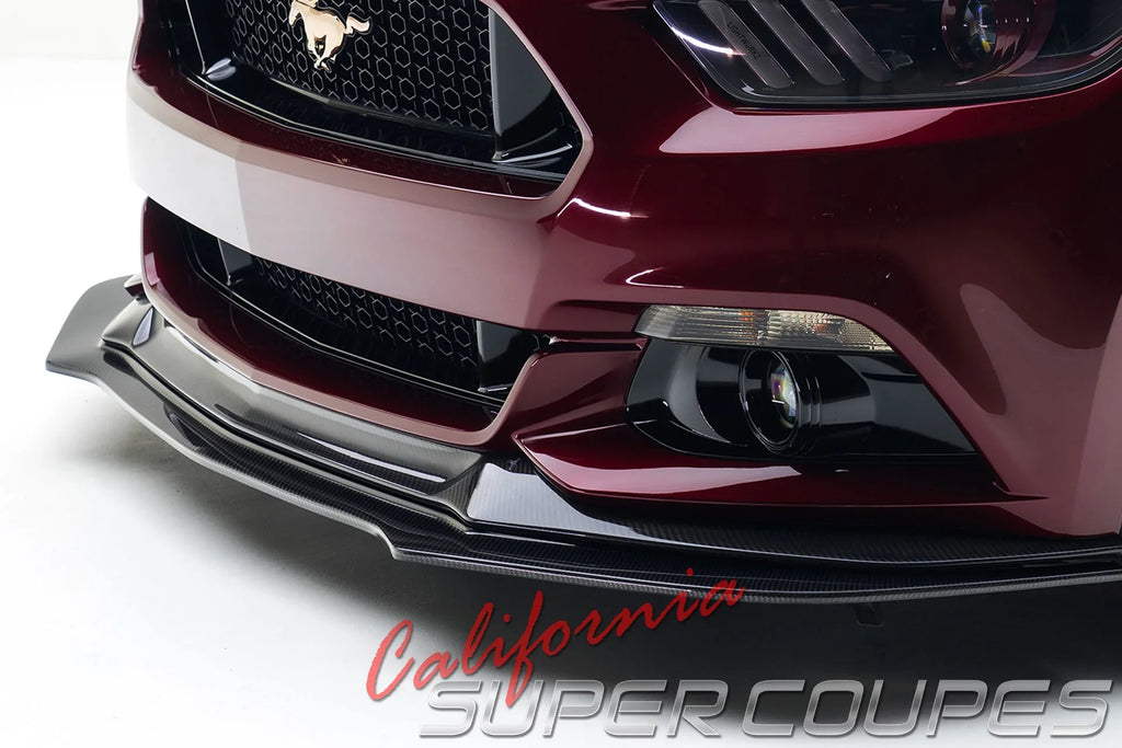 Carbon Fiber GT Front Splitter Ford Mustang 2015-2017