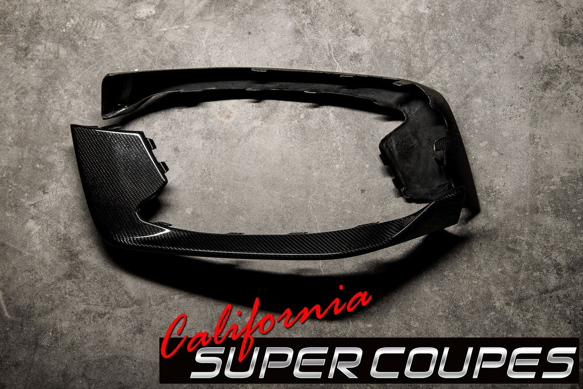GT350 Front bumper panels Carbon Fiber Ford Mustang 2015-2018