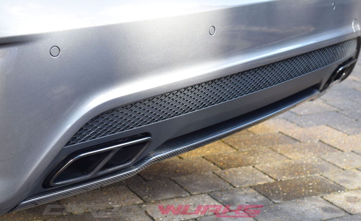 MERCEDES BENZ A45 AMG CARBON FIBRE REAR DIFFUSER LIP SPOILER