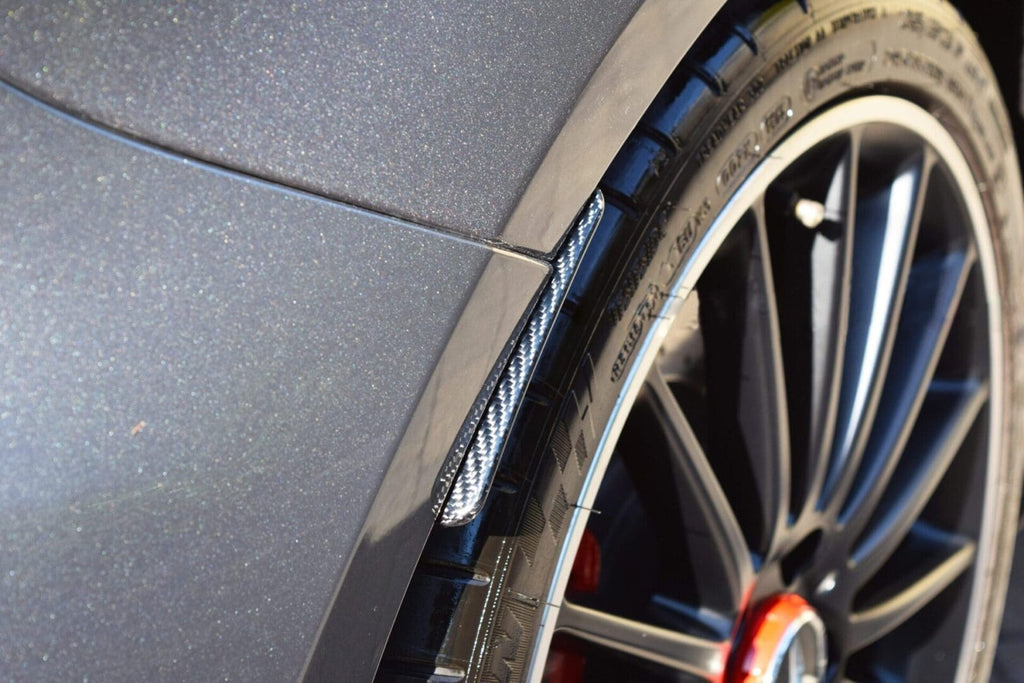 MERCEDES A-CLASS CARBON FIBRE REAR ARCH SPLASH GUARDS