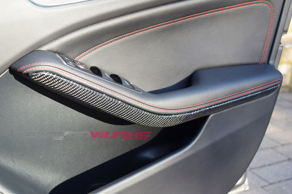 MERCEDES BENZ A-CLASS / CLA / GLA CARBON FIBRE DOOR CARD TRIMS