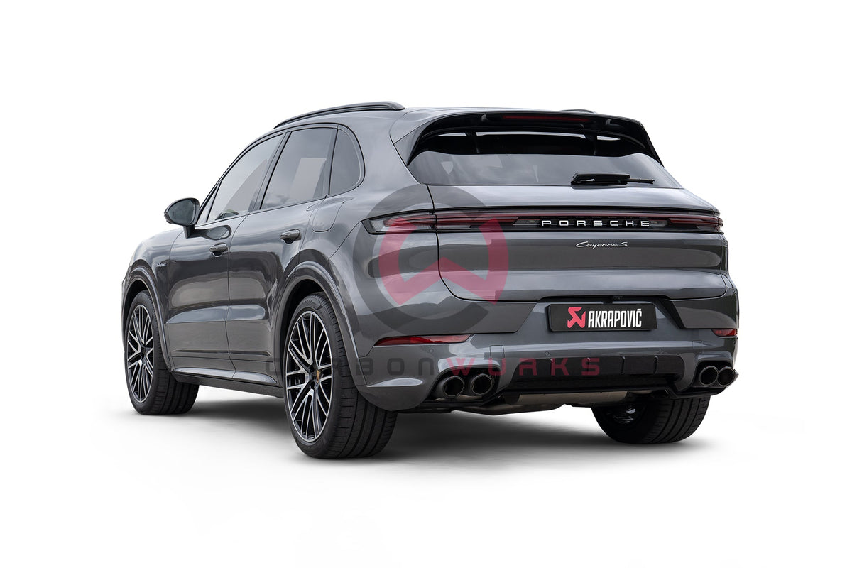 Akrapovic Porsche Cayenne / E-Hybrid / S E-Hybrid / Coupe 536.2 Akrapovic Exhaust System Carbonwurks Poole Bournemouth Dorset
