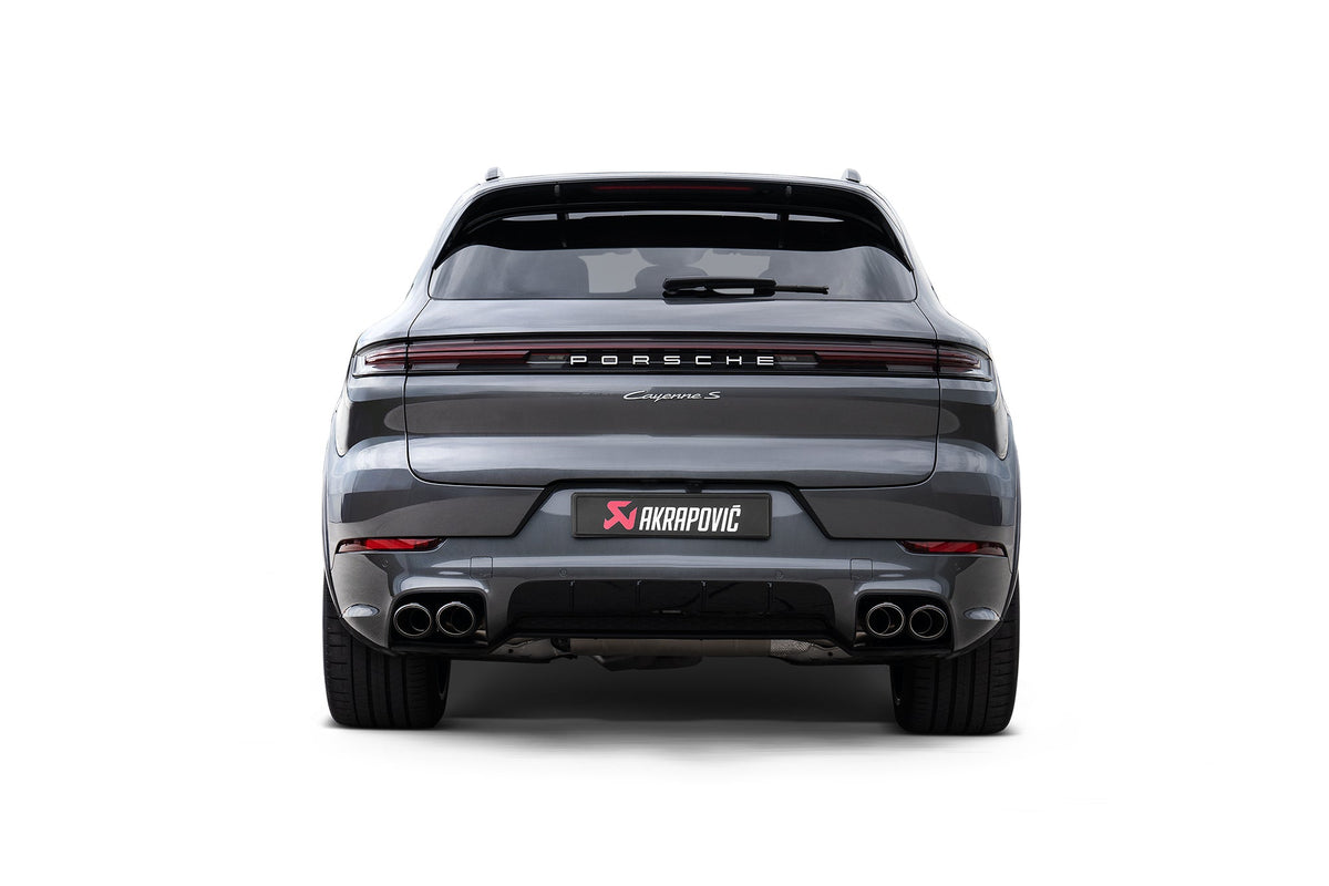 Akrapovic Porsche Cayenne / E-Hybrid / S E-Hybrid / Coupe 536.2 Akrapovic Exhaust System Carbonwurks Poole Bournemouth Dorset