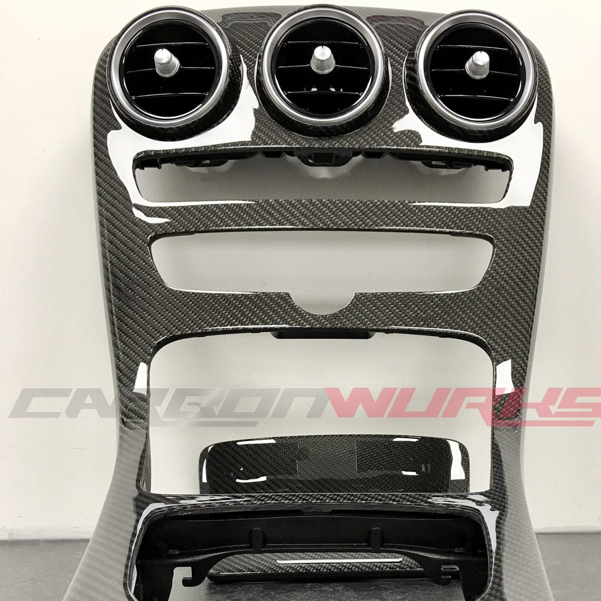 MERCEDES C63 / C-CLASS CARBON FIBRE DASHBOARD AIR VENTS