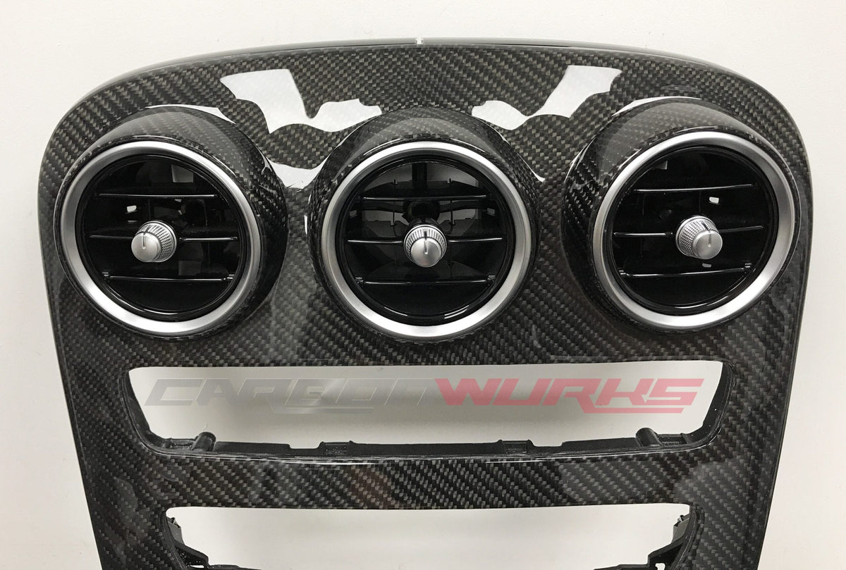 MERCEDES C63 / C-CLASS CARBON FIBRE DASHBOARD AIR VENTS