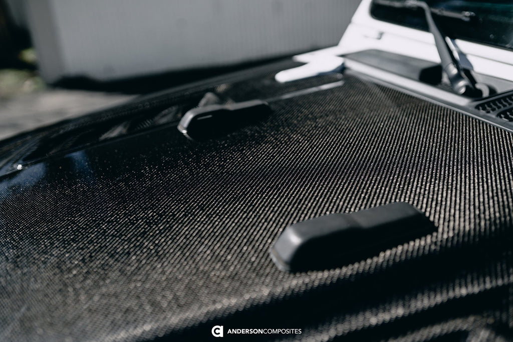 2018 - 2023 Jeep Rubicon Type-OE Carbon Fiber Hood