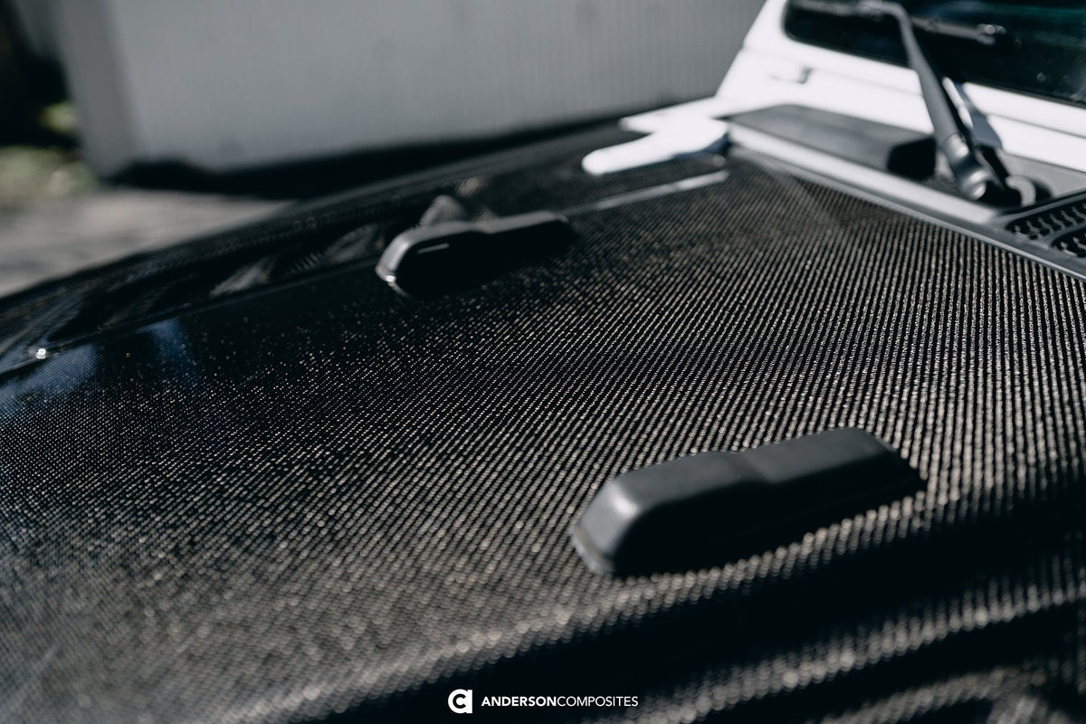 2018 - 2023 Jeep Rubicon Type-OE Carbon Fiber Hood