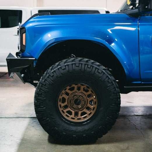 2021 - 2024 Ford Bronco Fiberglass Front Fenders - (2DR & 4DR)