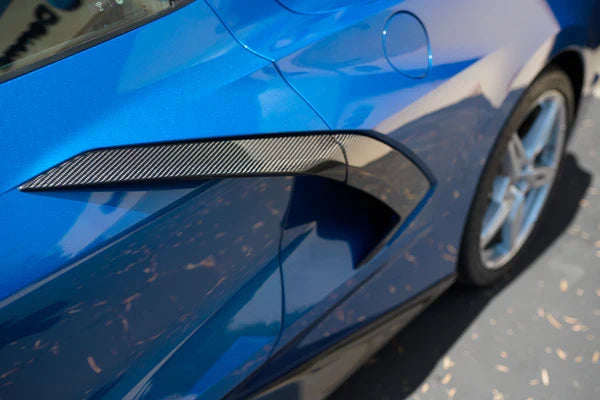 2020 - 2024 CORVETTE C8 CARBON FIBER DOOR HANDLE COVERS