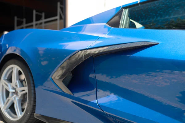 2020 - 2024 CORVETTE C8 CARBON FIBER DOOR HANDLE COVERS