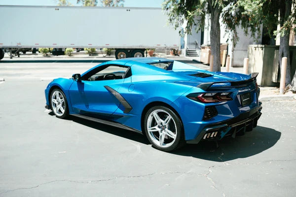 2020 - 2024 CHEVROLET CORVETTE C8 CARBON FIBER REAR DIFFUSER