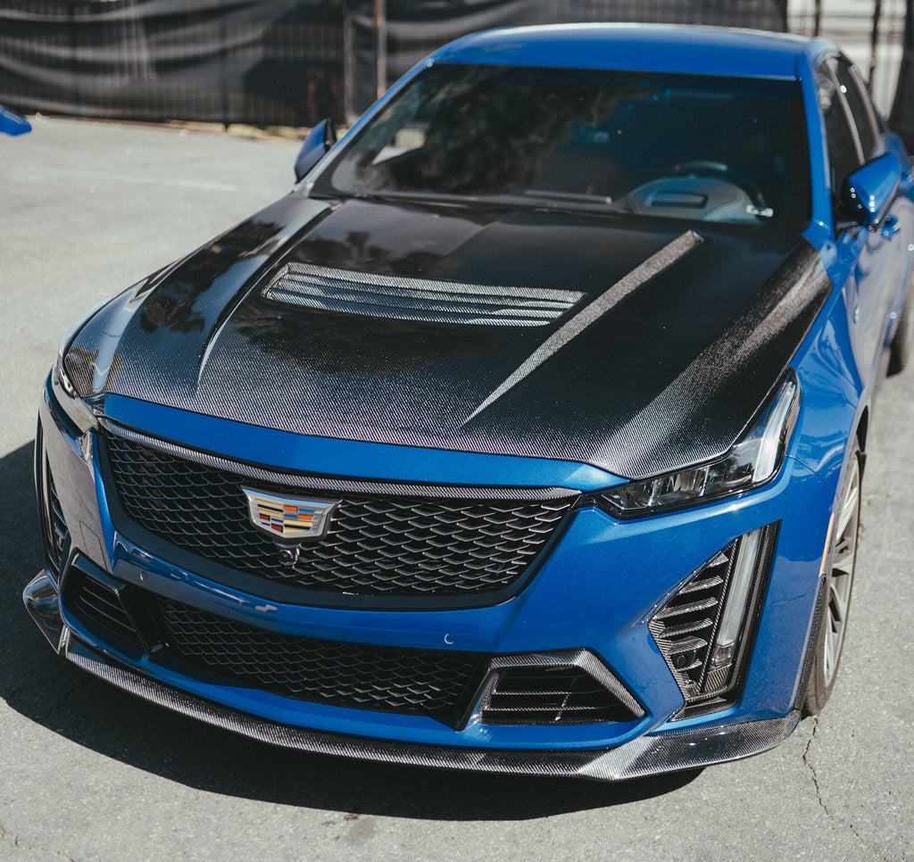 2022 - 2024 Cadillac CT5-V Blackwing Carbon Fiber Front Spoiler