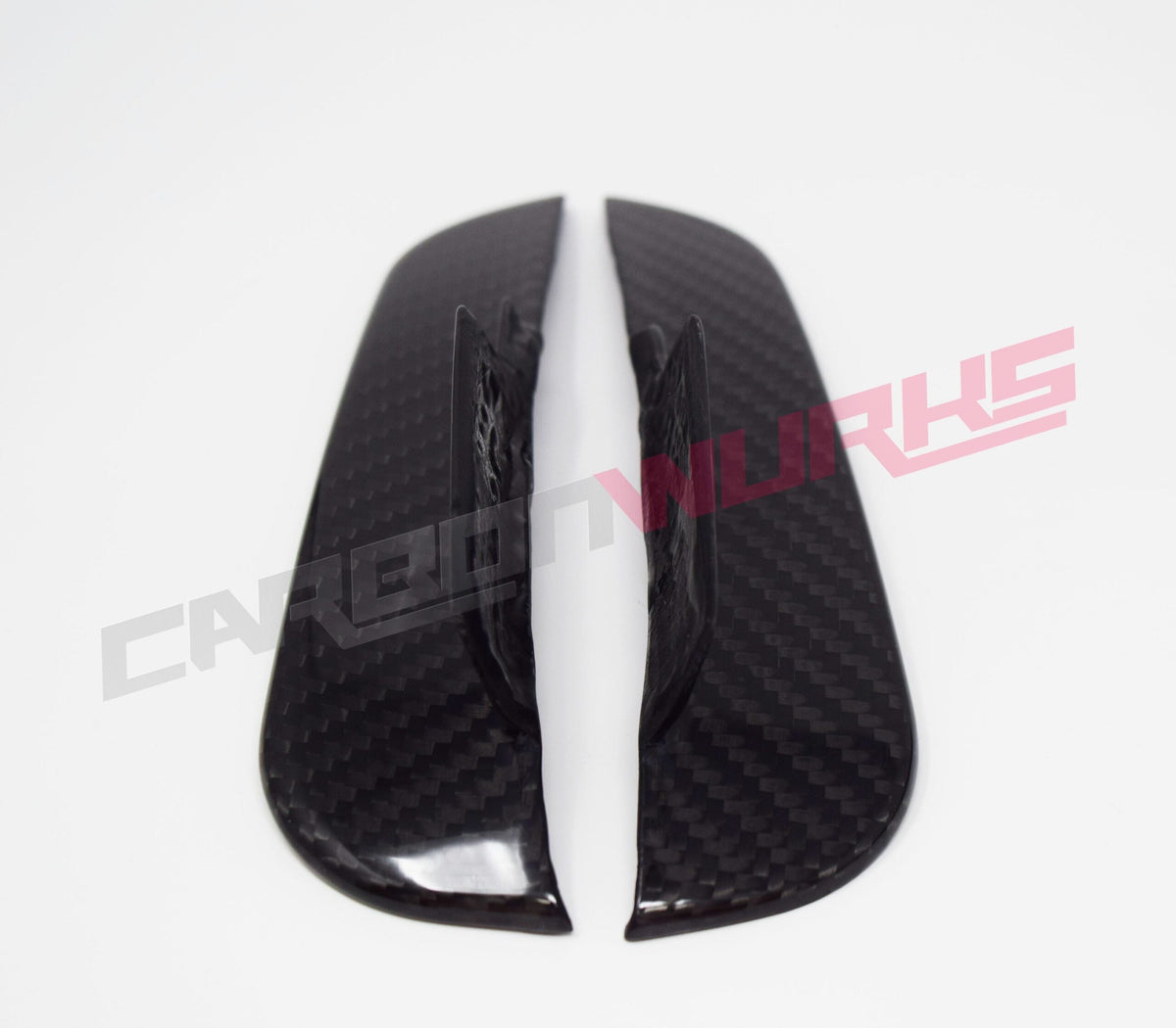 MERCEDES A-CLASS CARBON FIBRE REAR ARCH SPLASH GUARDS