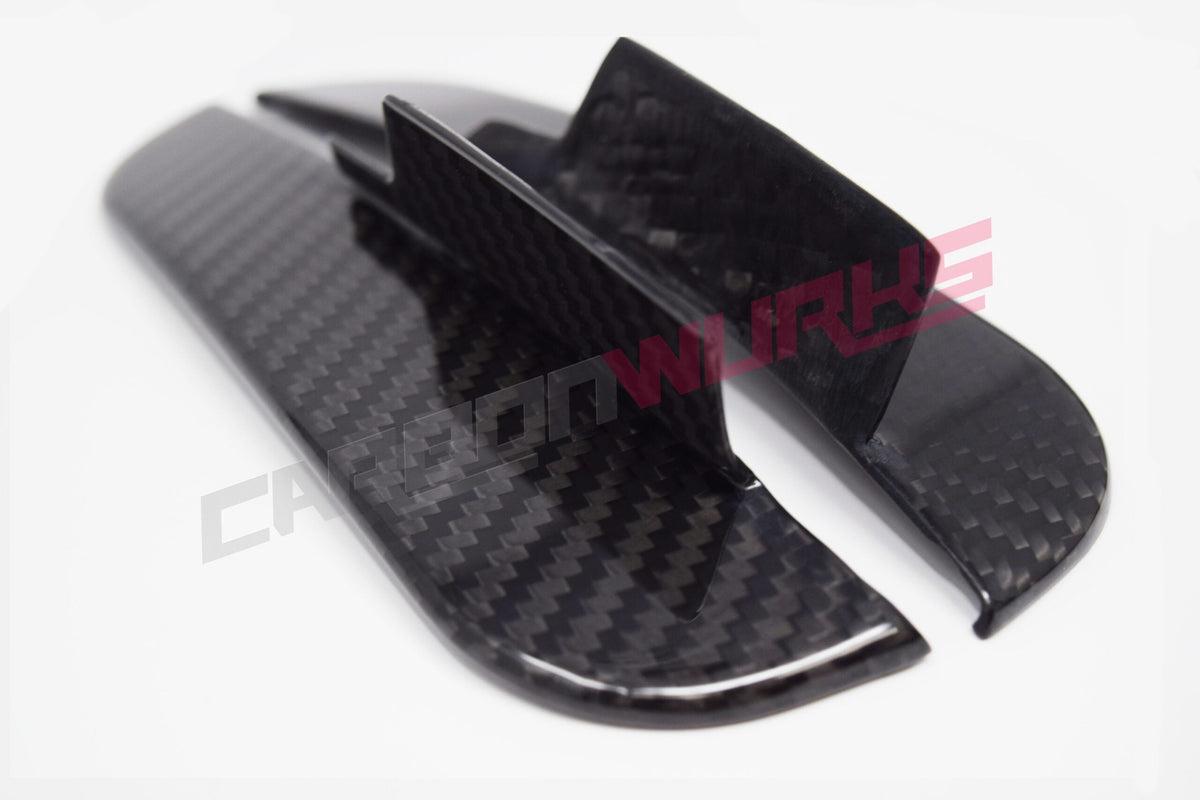MERCEDES A-CLASS CARBON FIBRE REAR ARCH SPLASH GUARDS