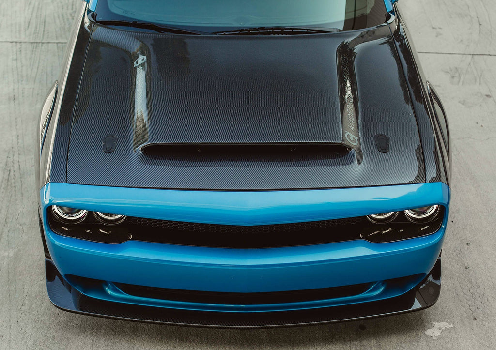 2018 Dodge Challenger Demon Type-OE Carbon Fiber Hood