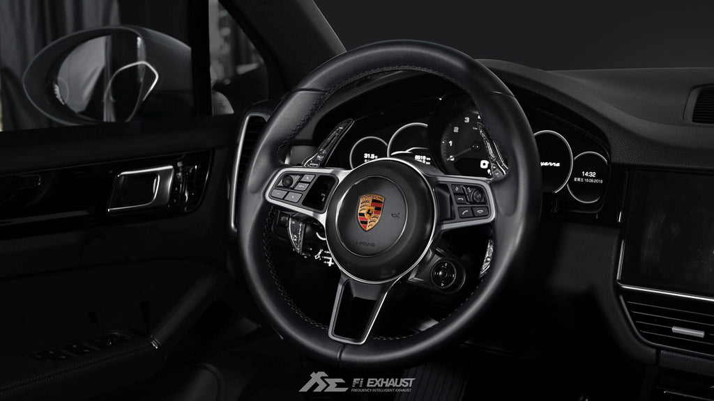 Porsche 911 Macan Panamera Cayenne 718 FI Carbon Fibre Paddle Shifters