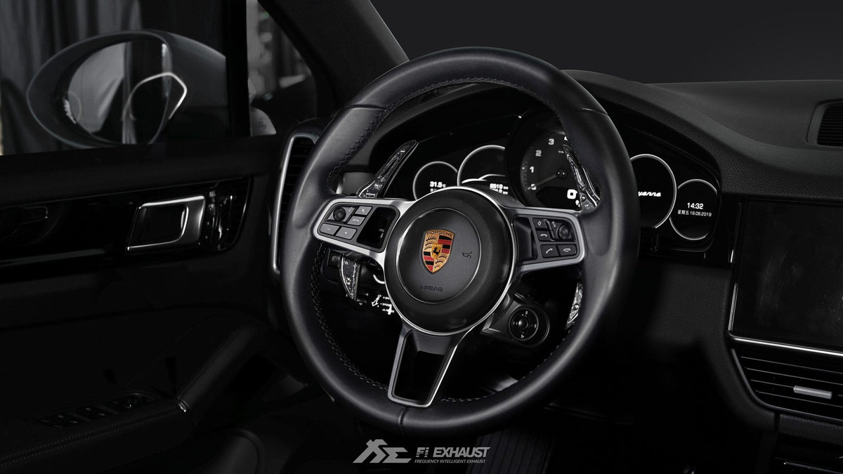 Porsche 911 Macan Panamera Cayenne 718 FI Carbon Fibre Paddle Shifters