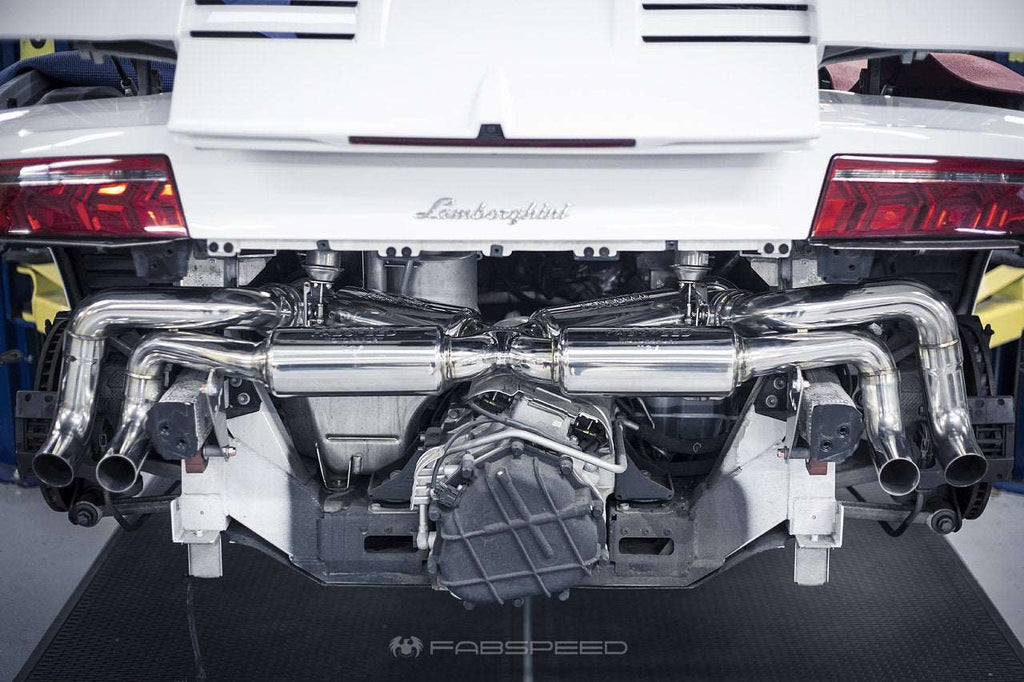 Autobunch ® 2009+ Lamborghini Gallardo LP550/560/570 Valvetronic Supersport X-Pipe Exhaust System