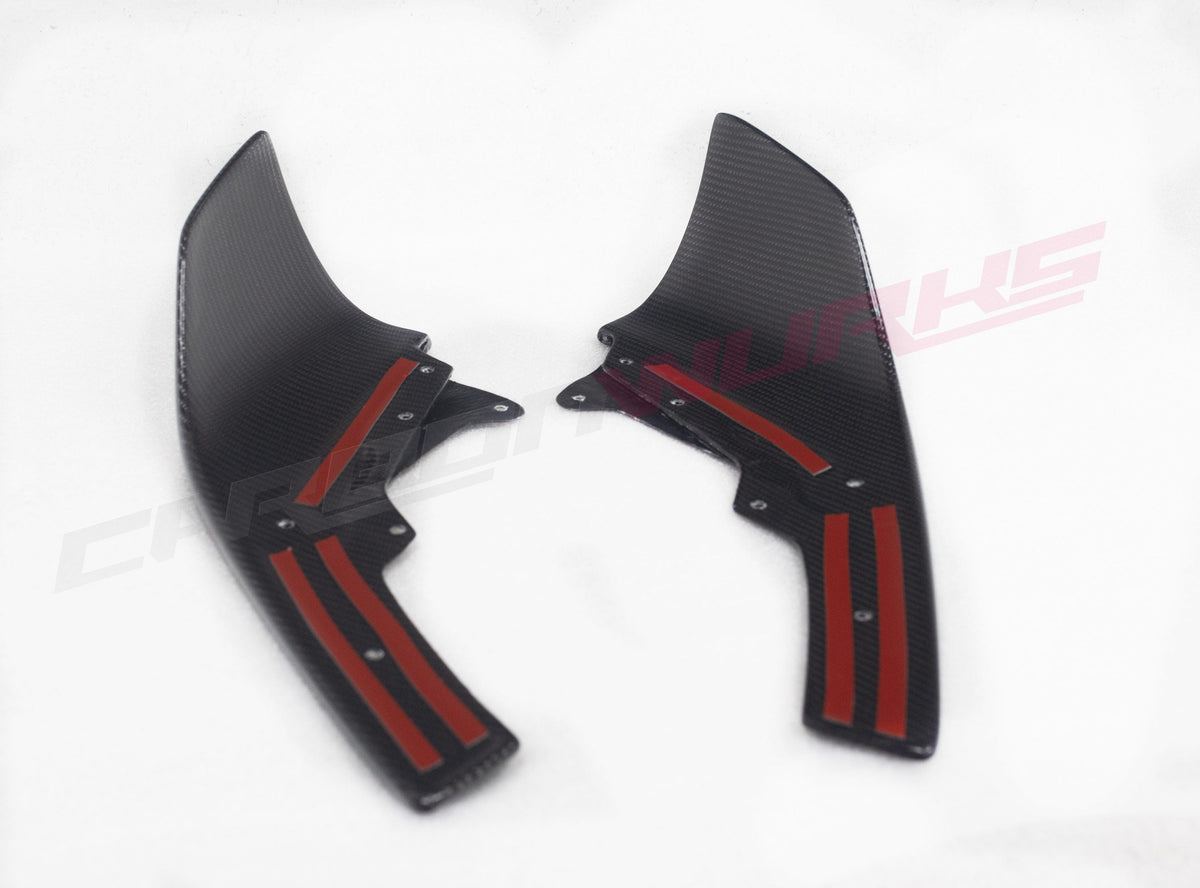 BMW M2 CARBON FIBRE M PERFORMANCE FRONT WINGLETS SPOILERS