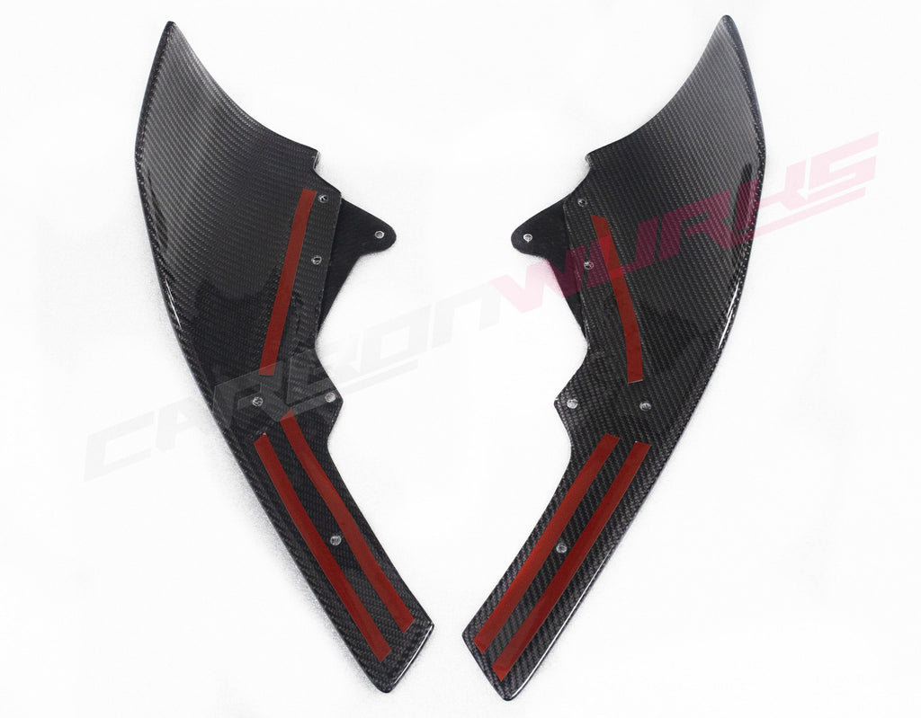 BMW M2 CARBON FIBRE M PERFORMANCE FRONT WINGLETS SPOILERS