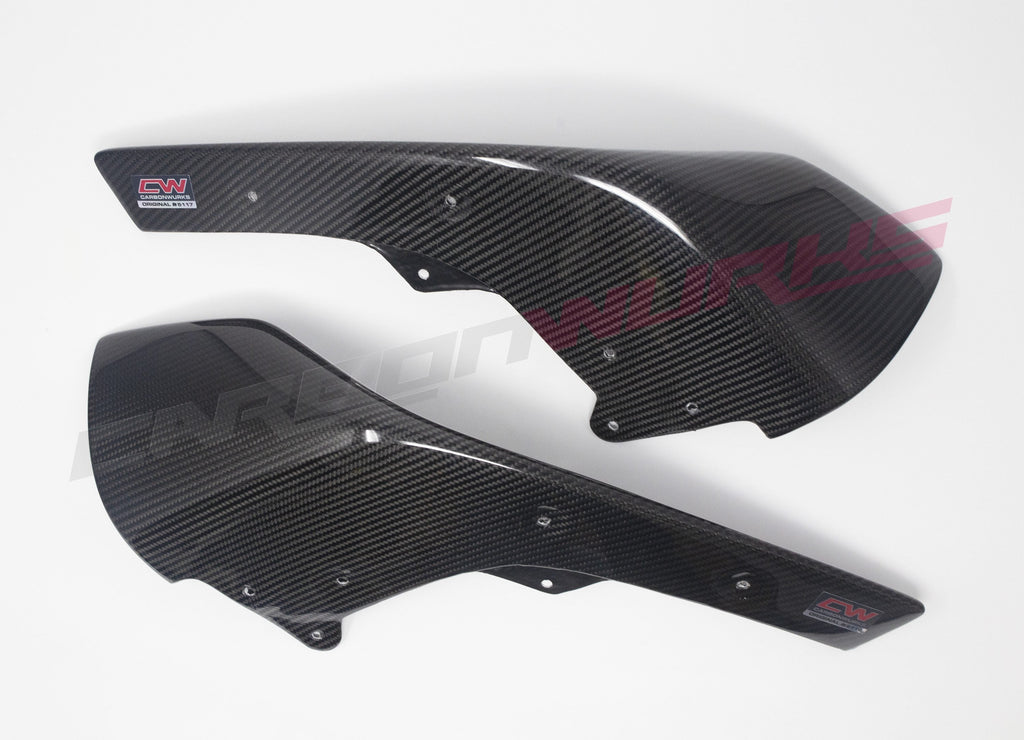 BMW M2 CARBON FIBRE M PERFORMANCE FRONT WINGLETS SPOILERS